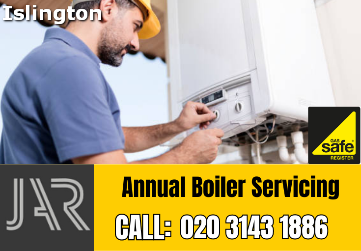 annual boiler servicing Islington